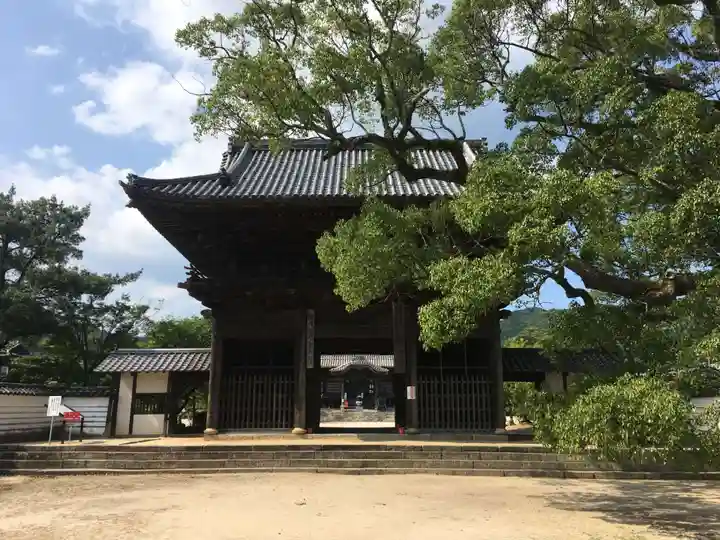 周防国分寺の山門・神門
