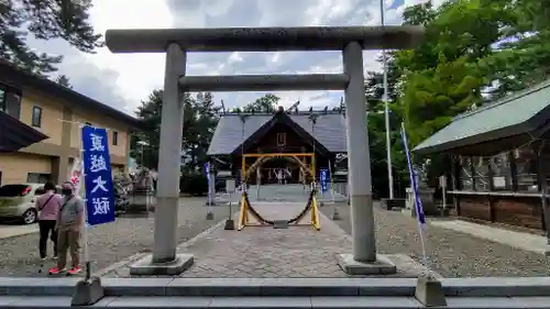 富良野神社の鳥居