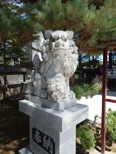 北見神社の狛犬