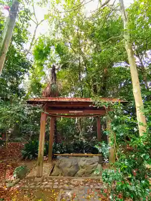 白郷稲荷神社の手水舎