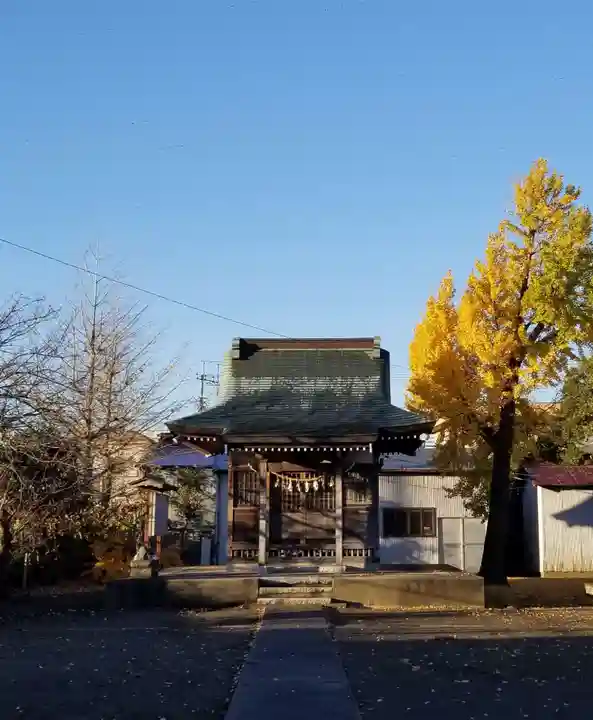 大瀬氷川神社の本殿・本堂