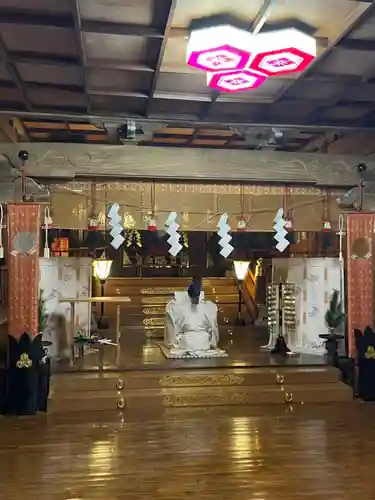 釧路一之宮 厳島神社の本殿・本堂