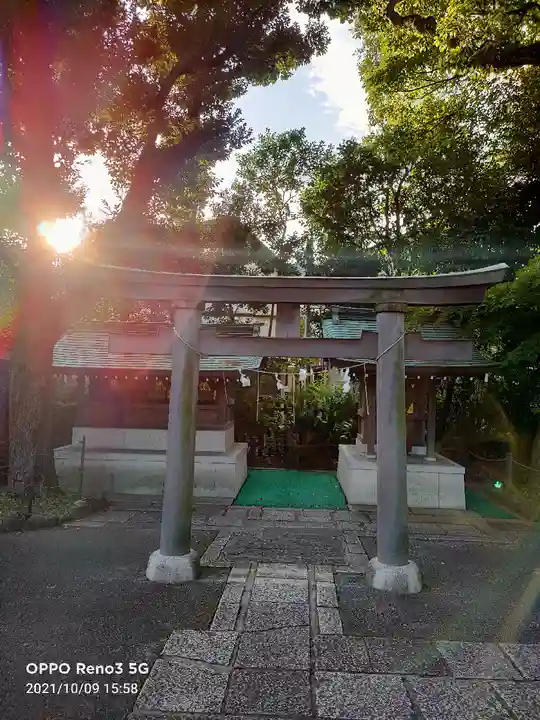 六郷神社の鳥居