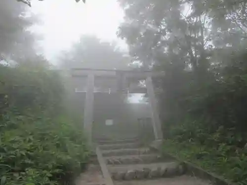 榛名富士山神社の鳥居