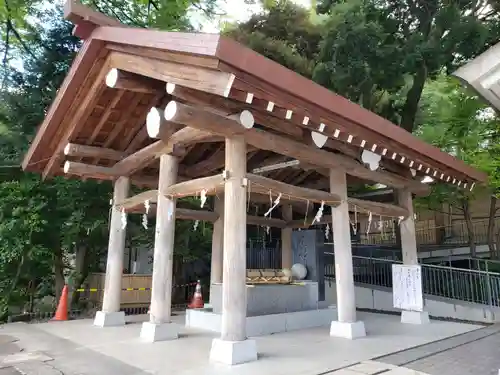 東郷神社の手水舎