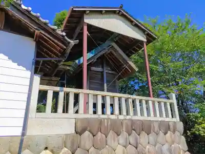 八幡社（大牧）の本殿・本堂