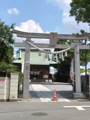 菖蒲神社の鳥居