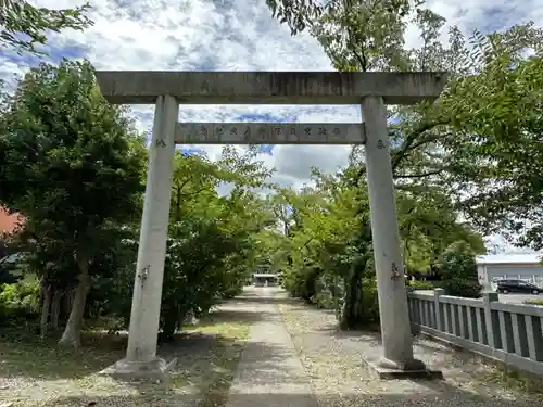 酒見神社の鳥居