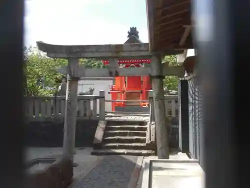 佐保川天満宮の鳥居