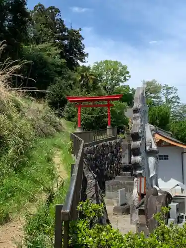 白山神社の景色