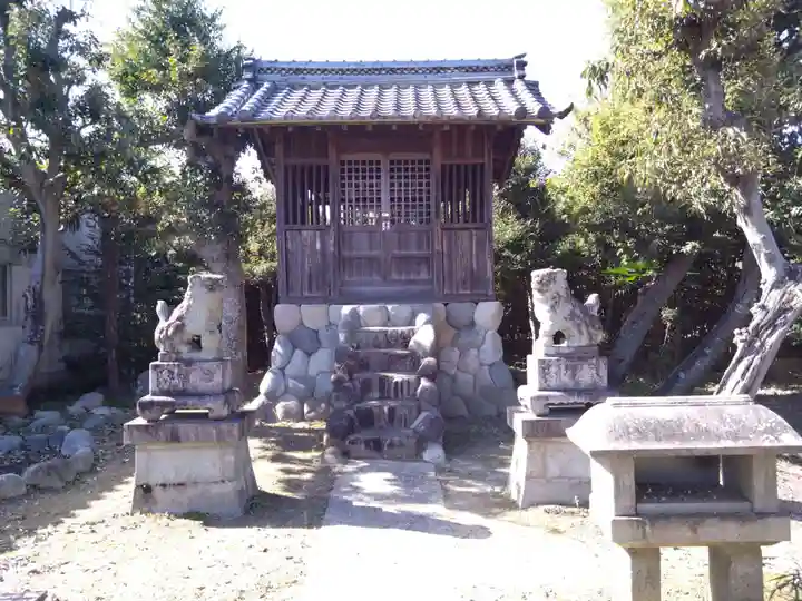 山王社(観音堂屋敷)の本殿・本堂