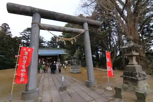 三春大神宮の鳥居