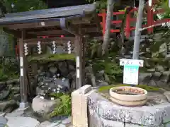 八大神社の手水