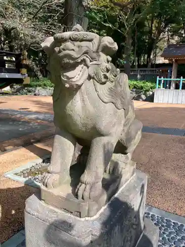 熊野神社の狛犬