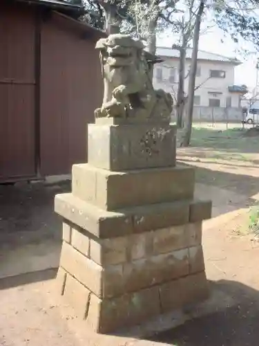 鹿島神社の狛犬