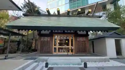  六本木天祖神社の本殿・本堂