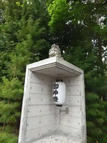 湯倉神社の狛犬