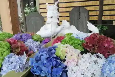 田無神社の手水舎