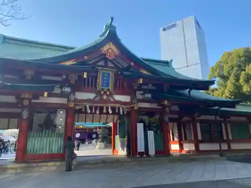 日枝神社の山門