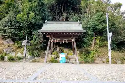 八幡社(白沢八幡神社)の手水舎