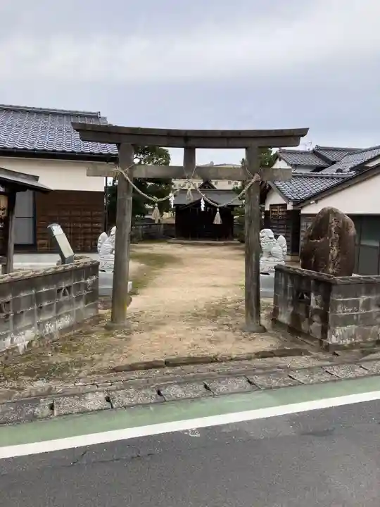 大内神社の鳥居