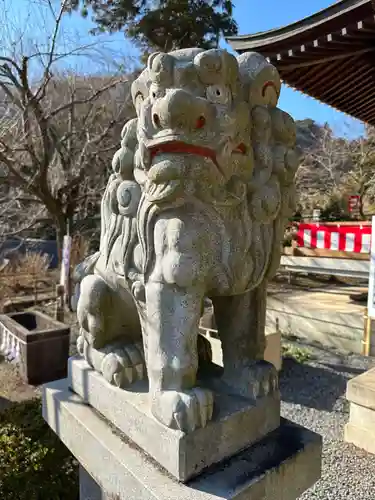 白山神社の狛犬