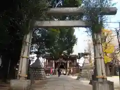 諏訪神社の鳥居