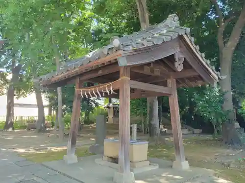 文蔵神明社の手水