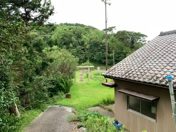 十二所神社の周辺