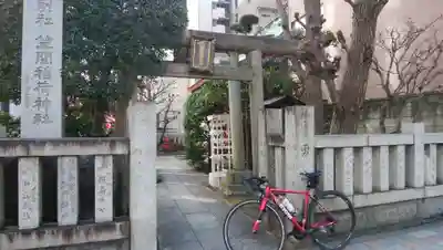 笠間稲荷神社 東京別社の鳥居