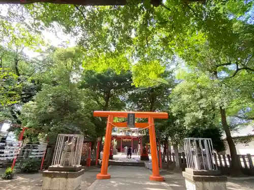 村富神社の鳥居