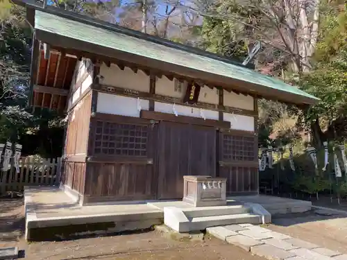 白旗神社(西御門)の本殿・本堂