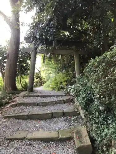 粟嶋神社の鳥居