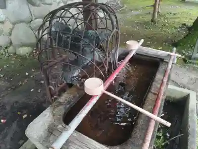 若宮神明社の手水舎