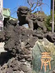 胡録神社の狛犬