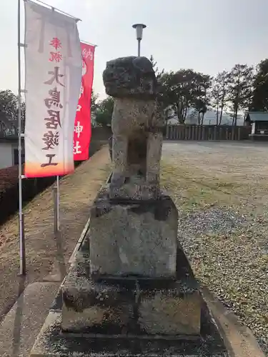 神戸神社の狛犬