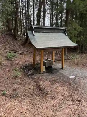 戸隠神社宝光社の手水舎