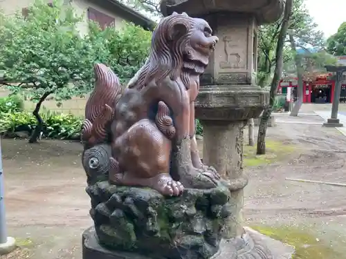 品川神社の狛犬