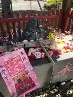 胡録神社の手水舎
