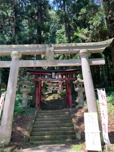 大宮温泉神社の鳥居