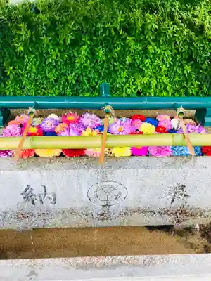 伊和志津神社の手水舎