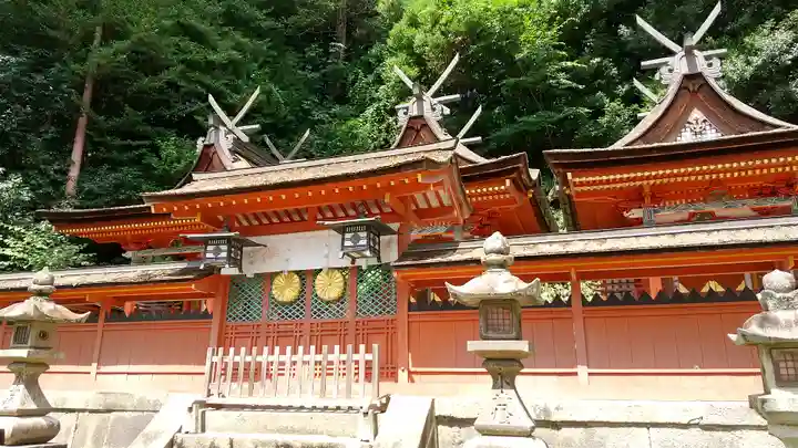 宇太水分神社の本殿・本堂