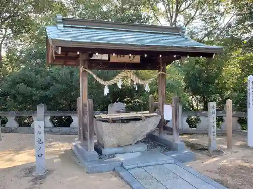 喜多浦八幡大神神社の手水舎