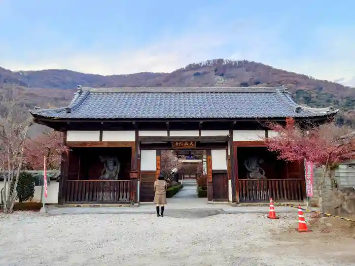 大藏經寺の山門・神門