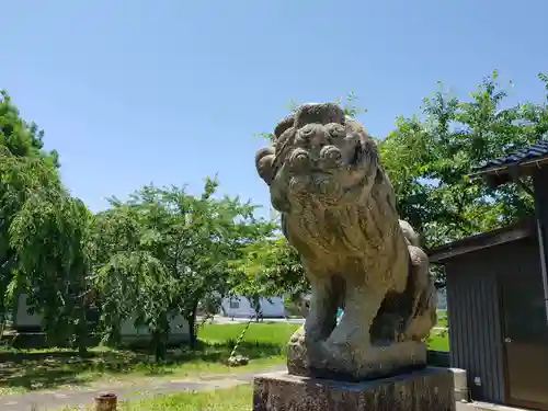 五位荘神社の狛犬