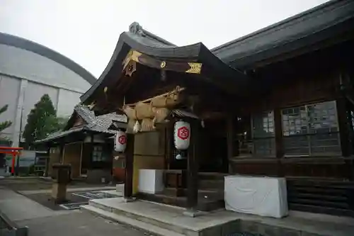 阿羅波比神社の本殿・本堂