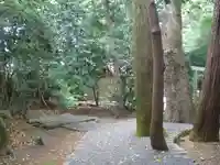 大土御祖神社(皇大神宮摂社)・宇治乃奴鬼神社(皇大神宮末社)の自然