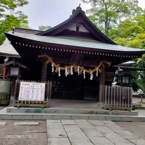 高城神社の本殿