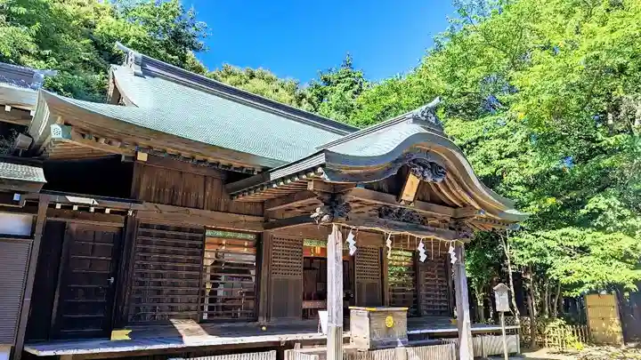 畑子安神社の本殿・本堂