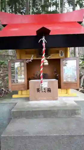 神社（洞爺湖中の島）の本殿